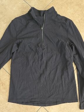 lululemon athletica Men's Dark Navy Zip Hoodie